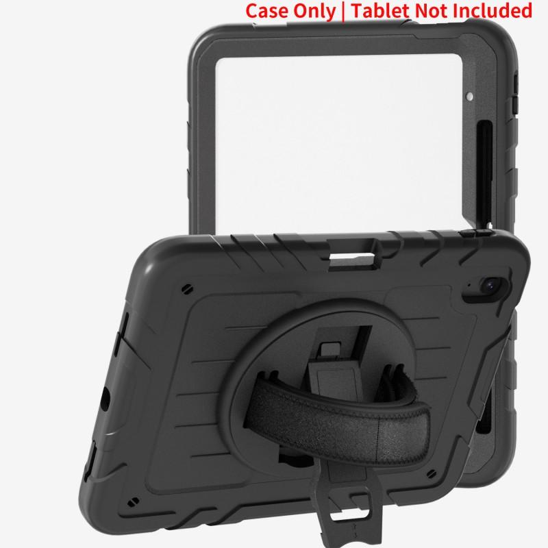 Shockproof Rotating IPad Case With Pen Slot Detachable Shoulder Strap 11th 10th Gen A16