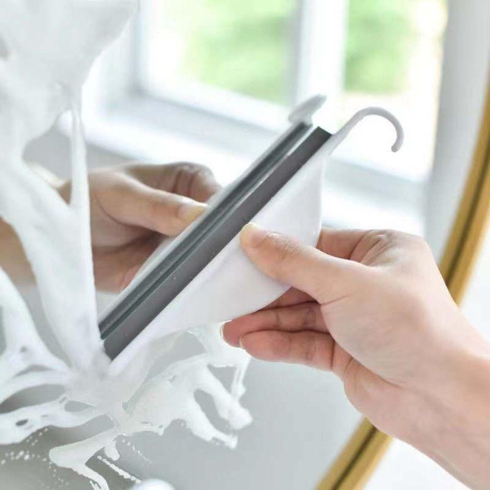 Mini Glass Cleaner TPR Countertop Wiper Bathroom Cleaning Brush