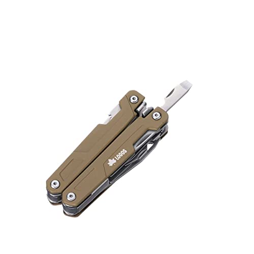 LOGOS PRO Multi-Tool 16 (84330312), Brown, Storage Size: Approx. 4.2cm Wide x 10.2cm Deep x 2.4cm Thick