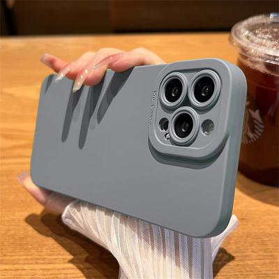 Luxury Official Liquid Silicone Case For iPhone 15 14 13 12 11 Pro Max Case For iPhone 14 15 Pro Max Plus Soft Shockproof Cover