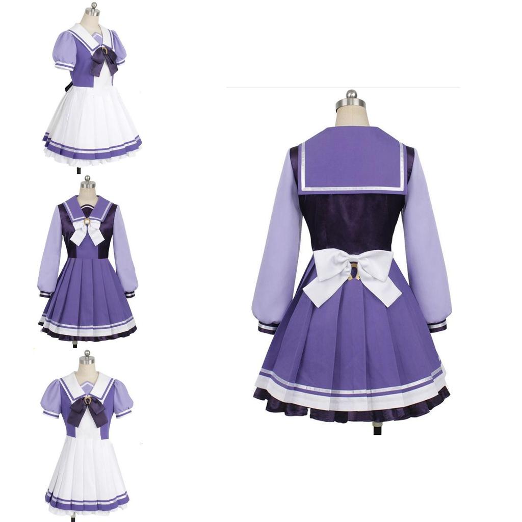 Premium Quality Game Pretty Derby Mary Jane Winter Uniform Cosplay Full Set For School Events