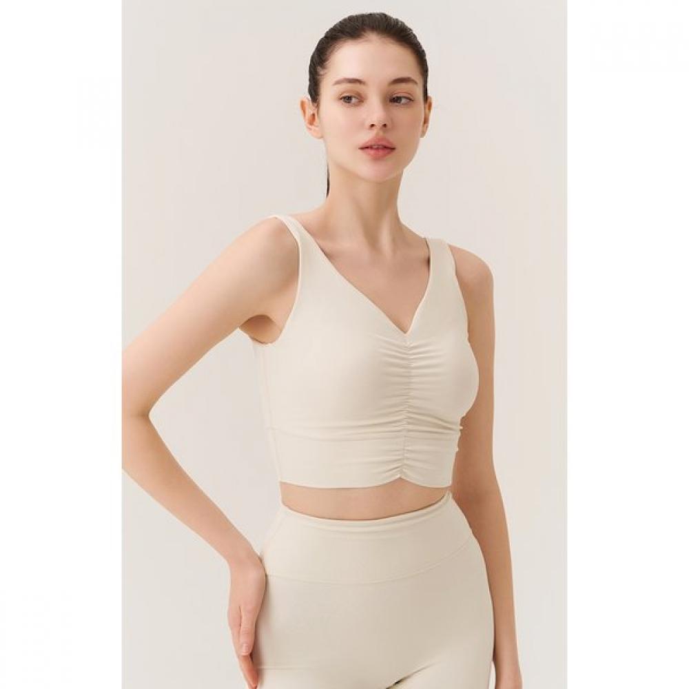 Huit Ticha Front Shirring Bra Top Htwtb5k01t