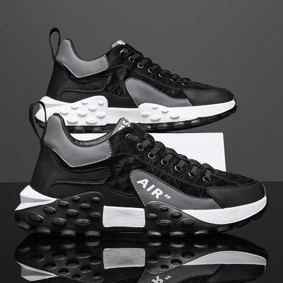 Sapatos masculinos 2023 novo outono e inverno versátil sapatos esportivos casuais sola grossa tênis ao ar livre para lazer moda sapatos esportivos