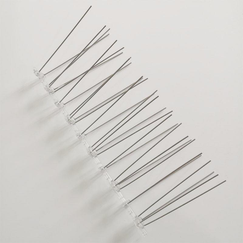 Stainless Steel Bird Repellent Spikes Anti Pigeon Nail Bird Deterrent Tool Pest Control Pigeons Owl Small Birds Fence Repeller