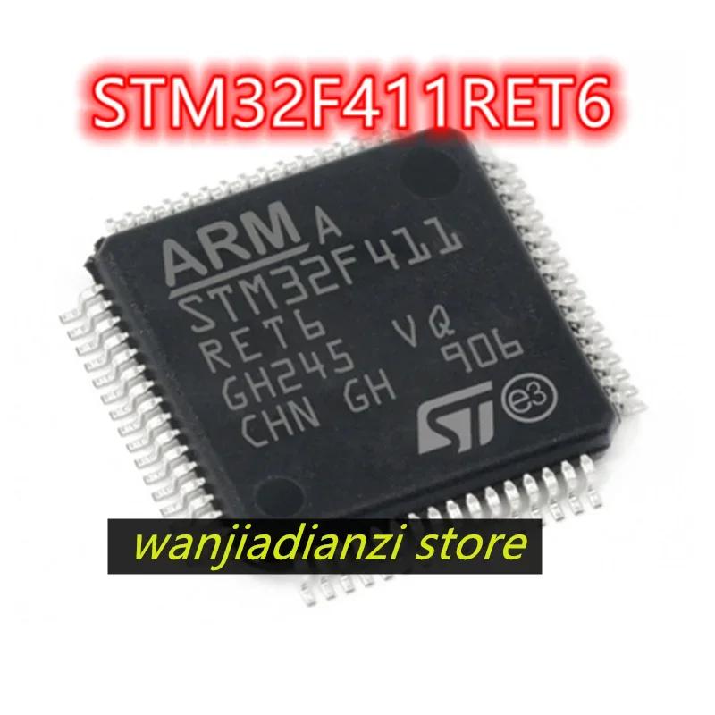 STM32F411RET6 LQFP64 32-bit ARM Microcontroller Chip Micro Controller MCU Home Furnishings LQFP-64 STM32chip 411RET6 RET6