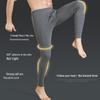 2025 Autumn/Winter Men's Cotton Antibacterial Base Layer Trousers - Mid-Aged Plus Size Warm Pants