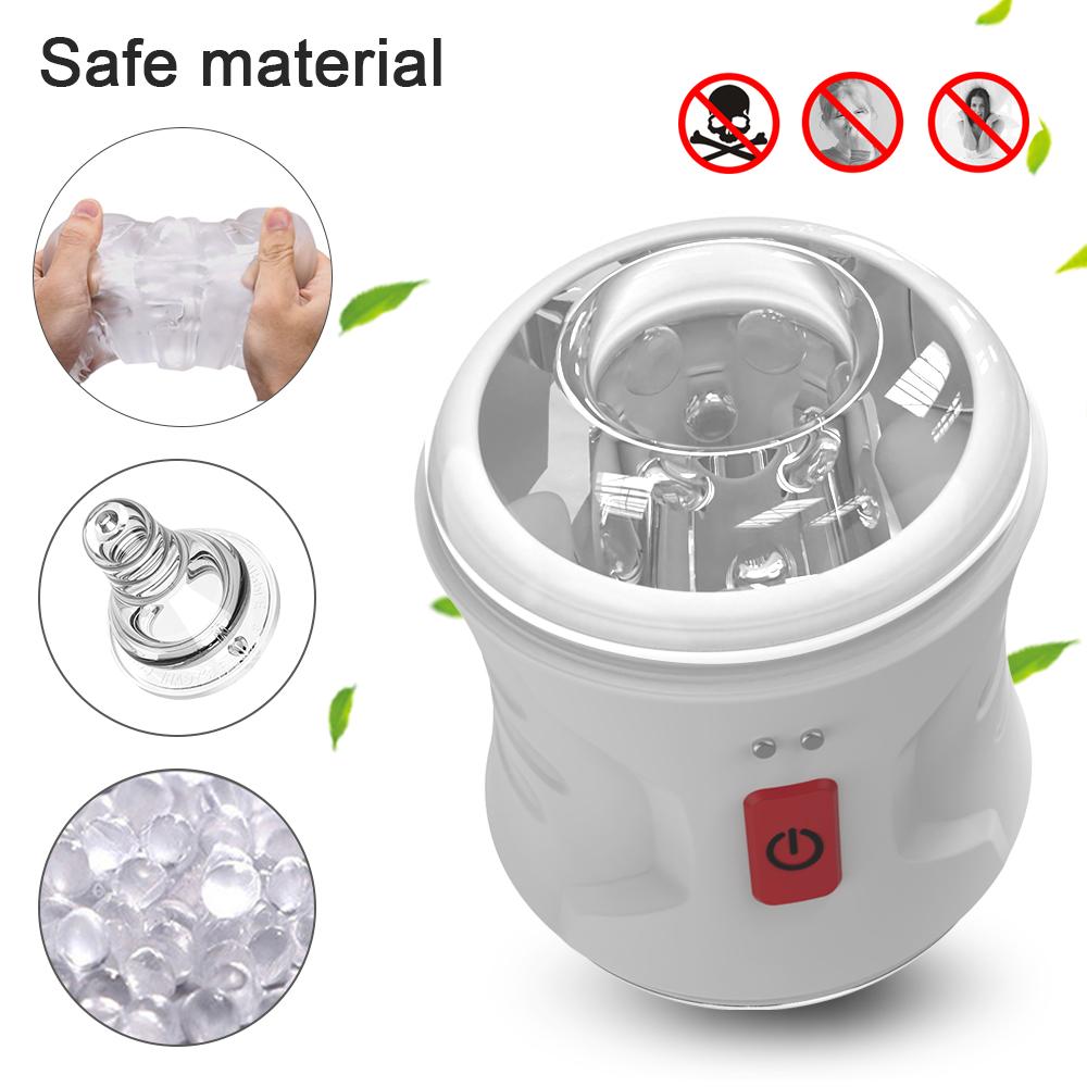 Uomini Automatici Masturbatore Maschile Tazza Masturbazione Della Vagina Pompino Figa Masturbatore Giocattoli Sexy Per Adulti