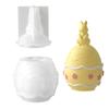 Food Grade Silicone Rabbits Eggs Candle Making Mould Multipurpose Craft Tool For Home Decoration