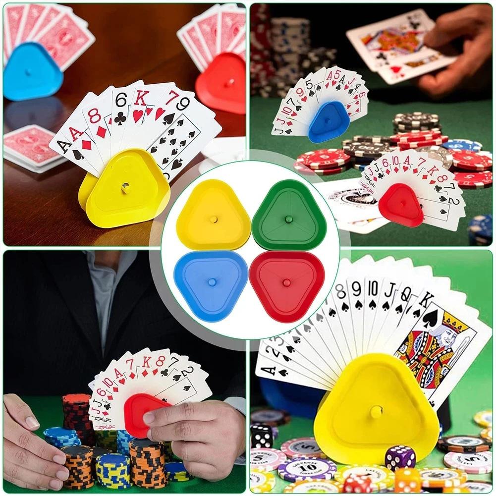 4PCS Game Card Holder Play Card Holder Playing Cards Case PKP03