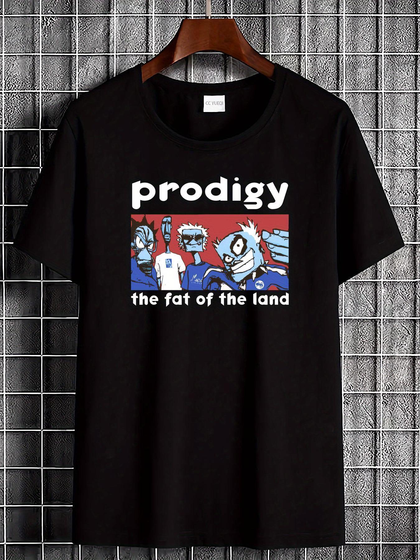 The Prodigy Graphic T-Shirt - Unisex Streetwear Tee with The of the Land Album Art XXXL