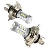 H4 Fog Lights Hi/Lo Lamp Motorcycle Set 2Pcs 6000K