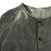Y's Long sleeve cotton cardigan 2 Gray Men's Used