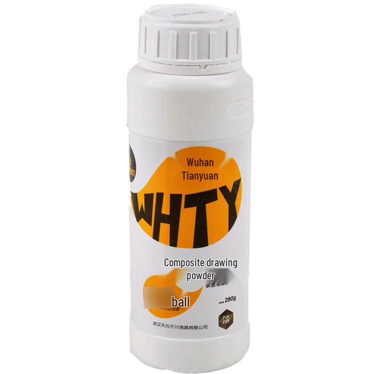 Tianyuan Fish Bait Floss Powder, Wheat Protein Additive 280g (50 Bottles)