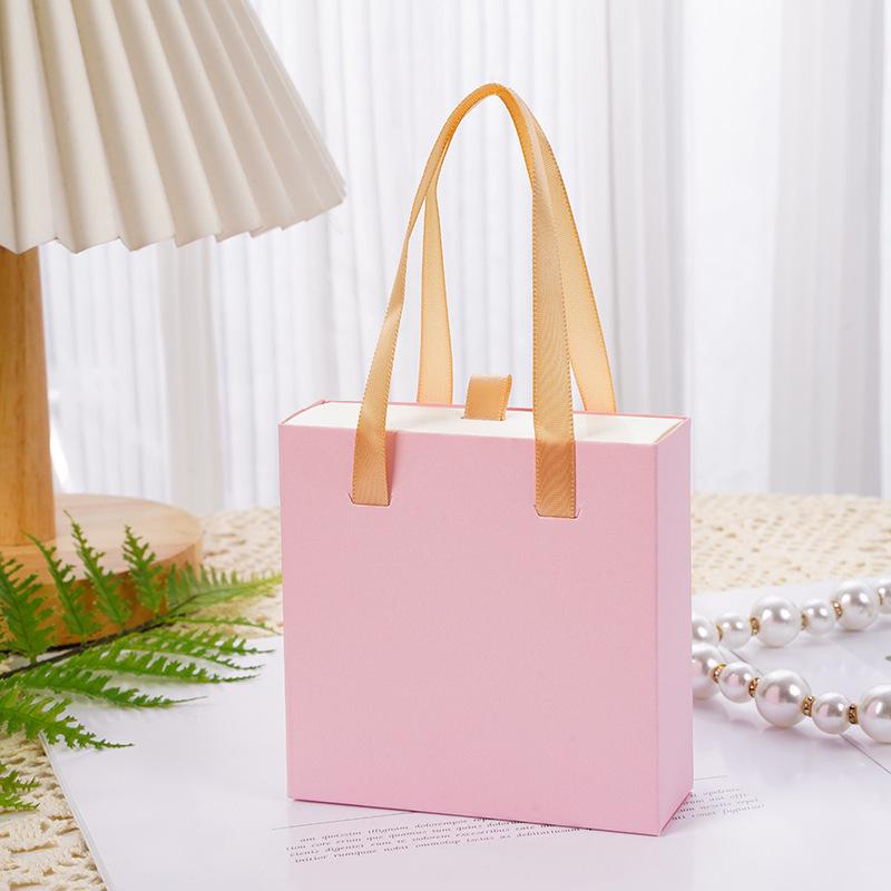 Popular Jewelry Box Set: In-Stock Drawer Handbag for Rings, Bracelets, Necklaces, and Earrings