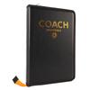 Football Coaching Board Magnetic Board Kit Portable Strategy Coach Board with Marker Pen Chess Pieces Zipper Type