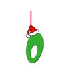 1Pcs Christmas Decoration Green Letter Hanging Christmas Tree Pendant Ornament for Home Decor Navidad New Year 2026 Accessories