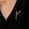 Brooches Heart-Shaped Pearl Pins Various Suit Accessories Memorial Brooches