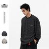 FORN3 Unisex Retro Striped Long Sleeve Pullover Hoodie N926