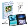 Nakabayashi Album z okienkiem Rozmiar L 2 warstwy Mieści 80 sztuk Niebieski A-FTPW-L-206-B