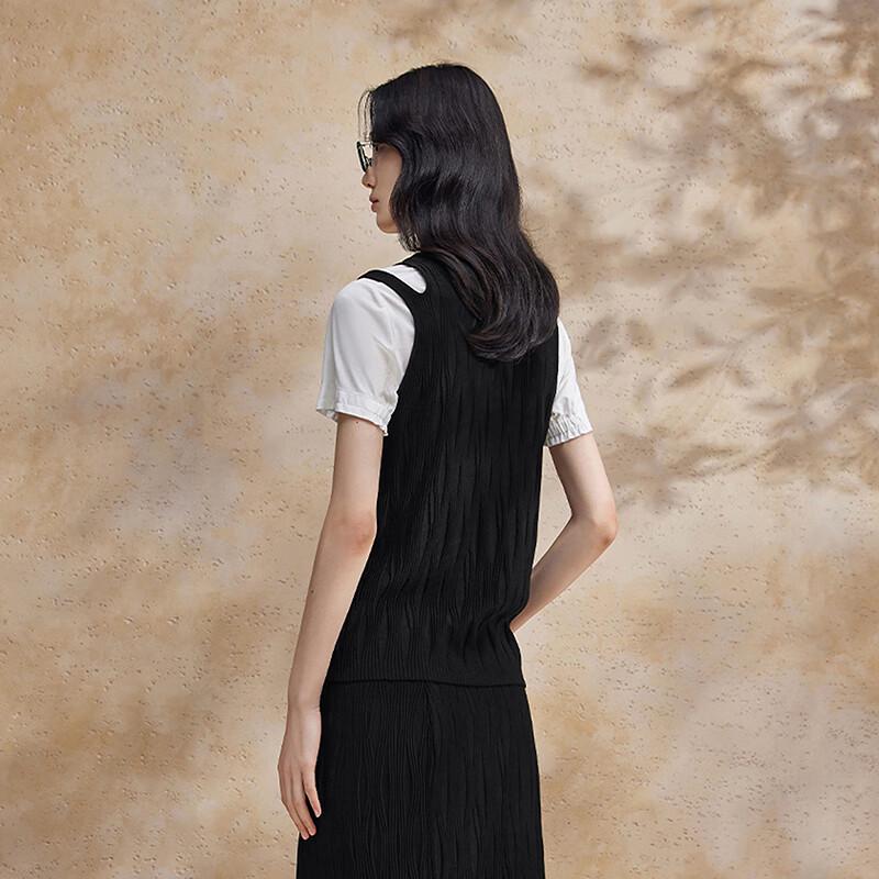 Bo Textured Knit Slim Fit Tank Top BDR2SD1020