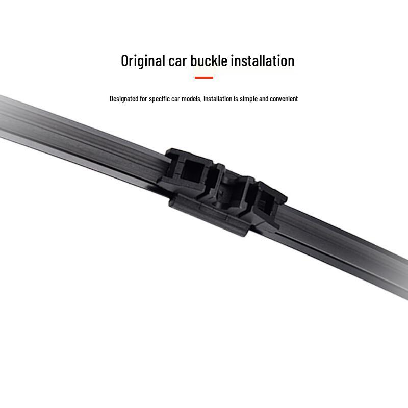 Jingche Frameless Silent Wiper Blades for Lynk & Co 01 Front and Rear Windshields