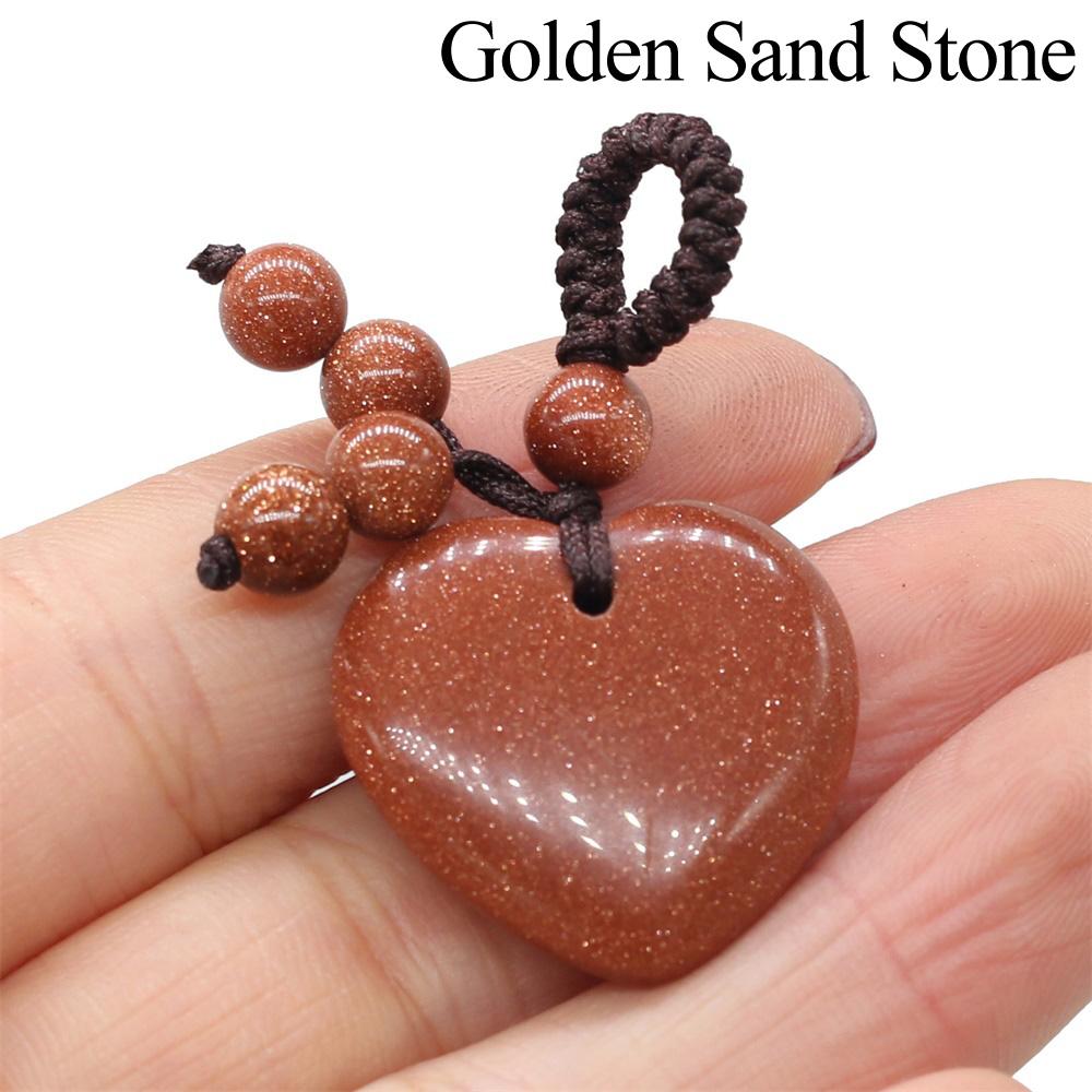 1 szt. breloczek do kluczy z kamienia naturalnego w kształcie serca, breloczek z kryształu uzdrawiającego Reiki w stylu Ins, z agatu, ametystu, kamienia szlachetnego, dla kobiet, biżuteria, prezent na Dzień Matki, Dzień Ojca