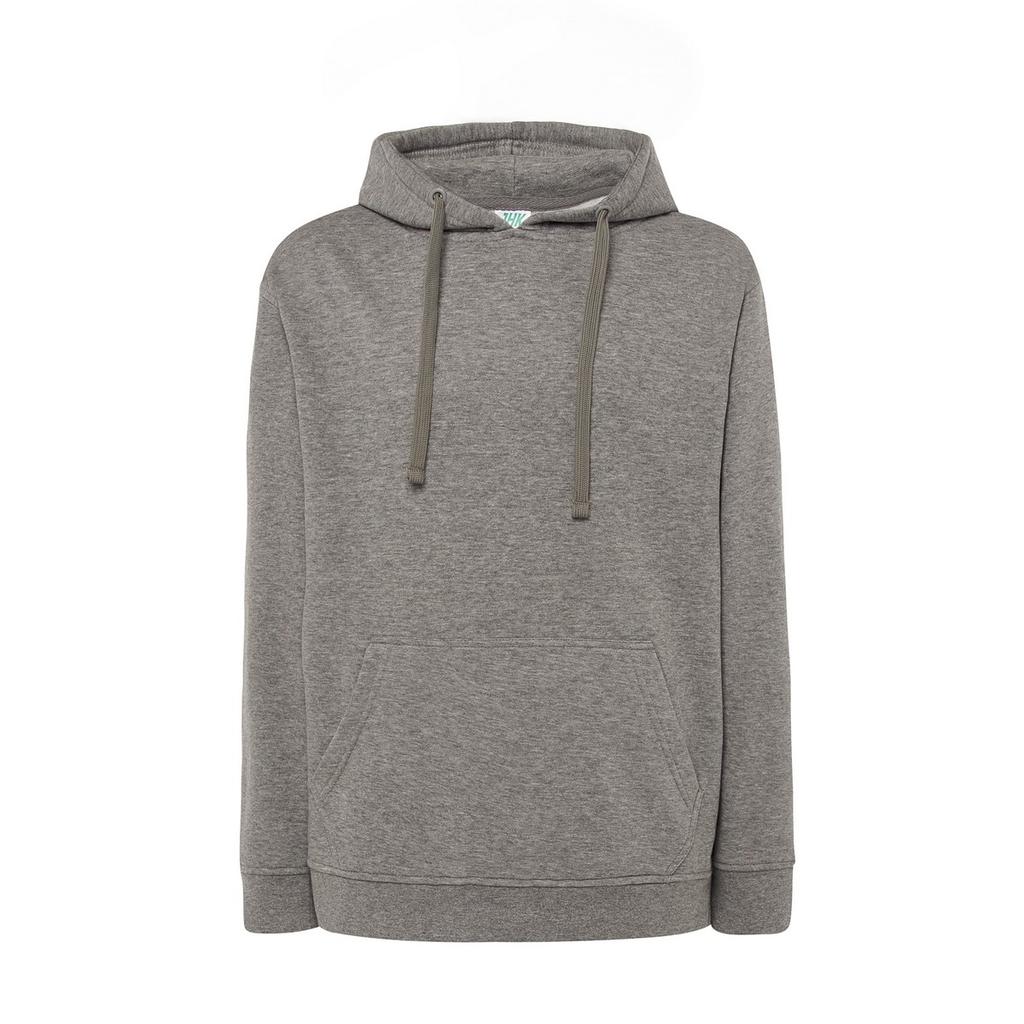 JHK Mens Plain Kangaroo Pocket Hoodie