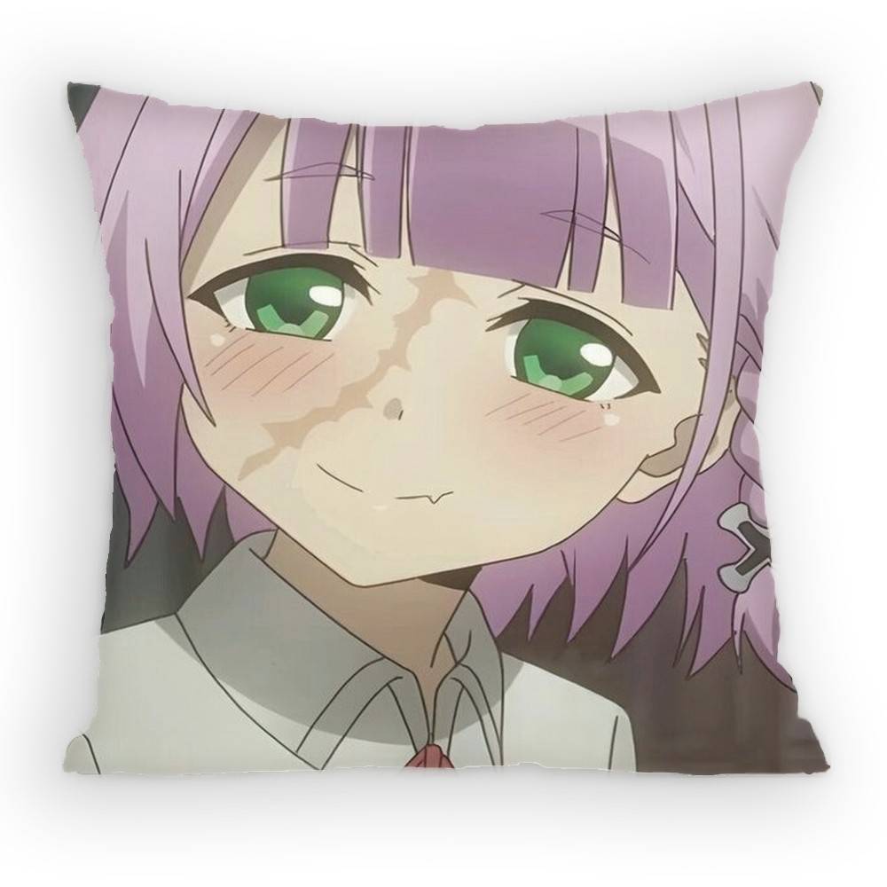 Charlotte Tomori Nao Pillow Case Sofa Living Room for Bedroom car Headboard Backrest Cushion Square Cushion Nap Time