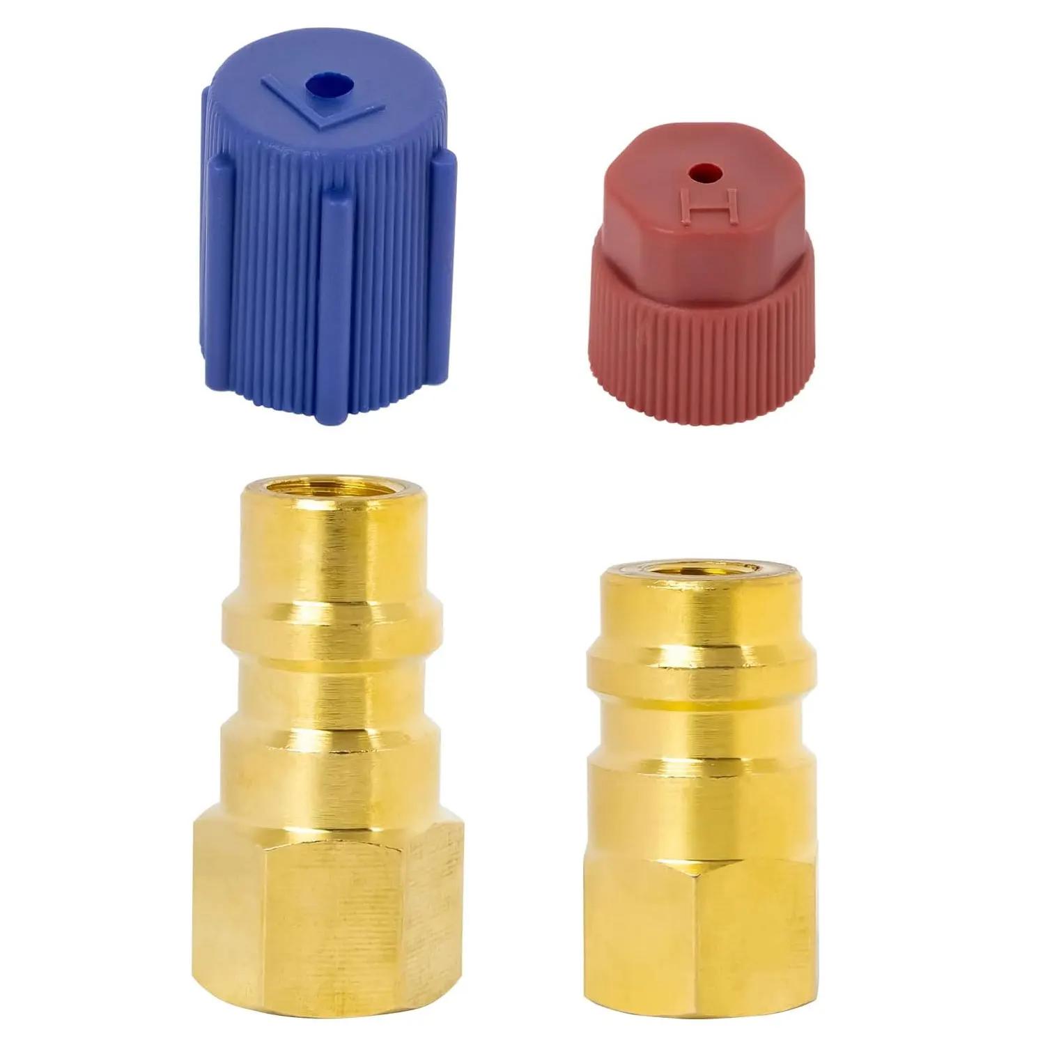 

Комплект для переоборудования R12 на R134a, Комплект адаптеров для переоборудования R12 на R134a для кондиционера, Комплект для переоборудования R12 на R134a для высокого/низкого давления