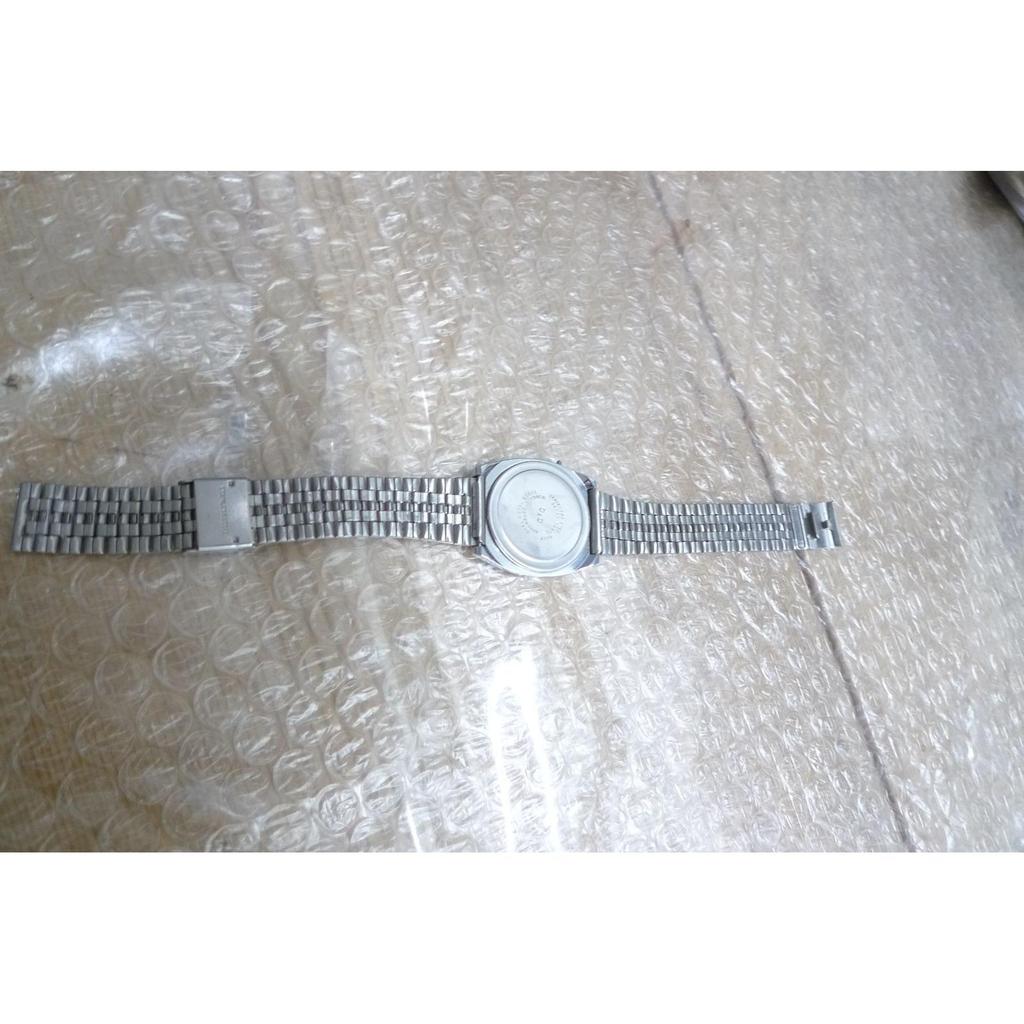 Used Q&Q Digital Watch Stainless Steel Management p1201 (tk)