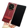 Applicable to Huawei matex1 mobile phone case electroplated plain leather x1 rear case x1 collector's edition rotating bracket XT anti-drop hard case