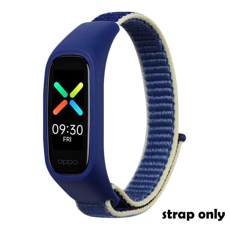 Lightweight And Breathable Nylon Loop Strap For Oppo Band Full Cover Design For Protection