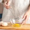 Portable Spring Egg Stirrer Beater Manual Coil Whisk Coffeemilk Blender Whisking