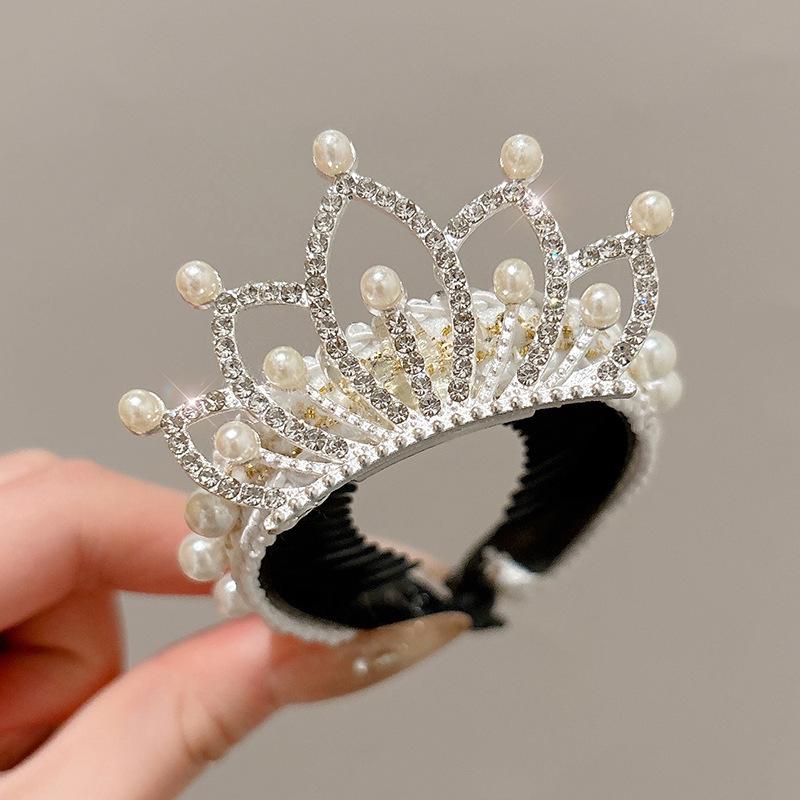 Coroniță de Păr cu Pene pentru Fetițe – Accesoriu de Păr pentru Zi de Naștere și Sărbători