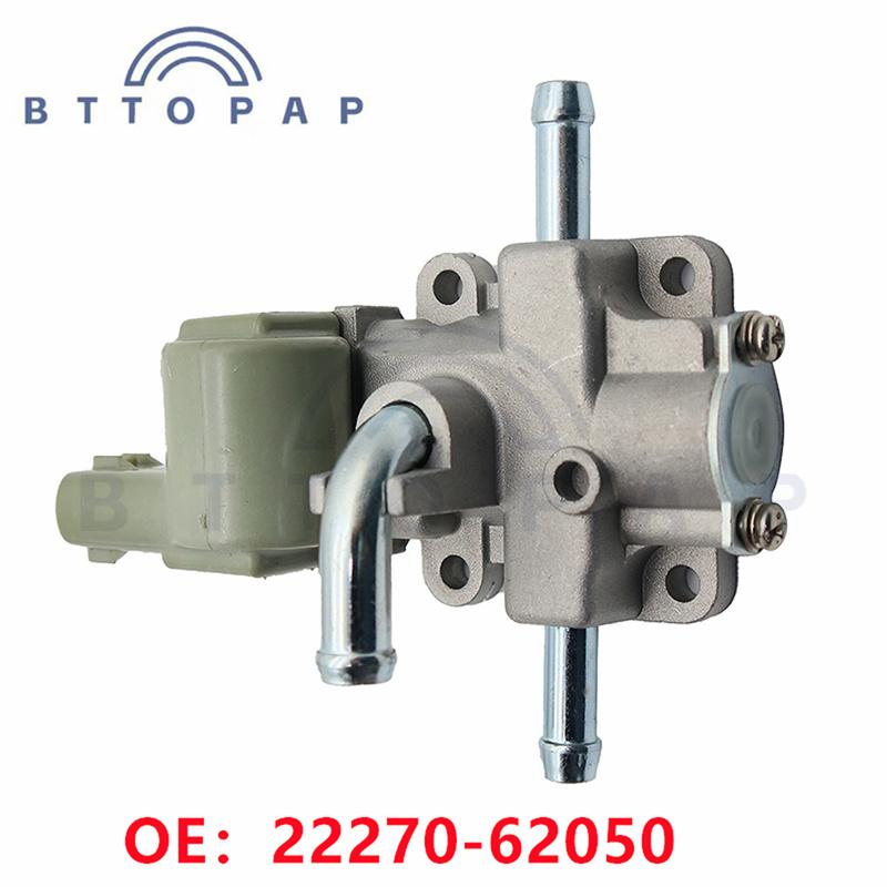 

22270-62050 For 96-05 Toyota 4Runner T100 Tacoma Tandra Land Cruiser Prado VZJ Hilux 5VZFE 2227062050 Idle Air Control IAC Valve