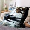 1Pc Transformers Cybertronian Warriors Flannel Fleece Blanket Soft Warm Throw Blanket for Sofa Bed Couch Home Decor Lightweight Travel Nap Blanket Xma