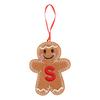 Christmas Gingerbreads Man Decorative Pendant Christmas Tree Pendant Christmas Letter Biscuits Man