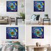 DIY Diamant Malerei Goldfisch Kreuzstich Kit Mosaik Kunst Diamant Malerei Vollkreis/Quadrat Diamant Home Dekoration