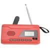 Handkurbel Notfallradio Multifunktionales FM AM WB Tragbares Solarradio für Haushaltsnotfall Ou