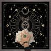 50x50/60x60/75x75cm Tarot Tablecloth Mat Geometric Divinations Table Cloth Board Game Oracles Card Pad Rune Support Mat