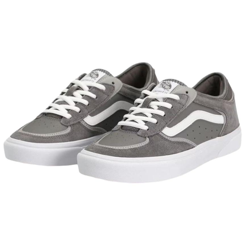 Vans Skate Rowley Comfortable Skate Shoes Men Sneakers Gray White VN0A2Z3O1XM
