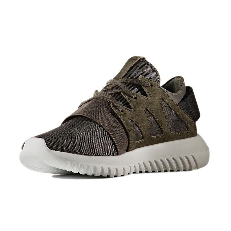 Adidas Originals Tubular Viral Lightweight Breathable Comfortable Low-Top Sneakers Women Sneakers Gray White BB2067