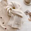 Wool knitted wool scarf winter men's and women's new high-end versatile scarf neck protection brown
