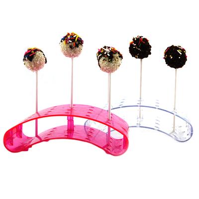 Akrylový 20 otvorů Cake Pop Lollipop Cupcake Stojan na vystavení Držák Věž Základny Kutilství