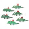 6pcs/lot Alloy Enamel Dinosaur Charms Colorful Cute Animal Charms Pendants For DIY Jewelry Making Necklace Keychain Accessories