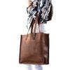 Handmade Goat Leather Tote Bag – Vintage Laptop Shoulder Bag