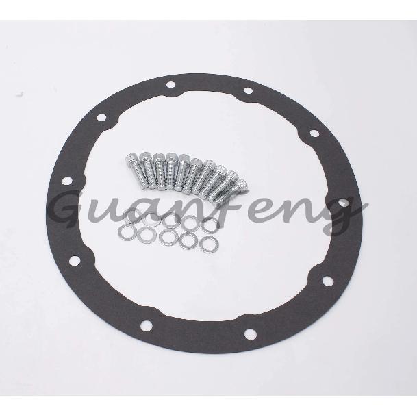 Für GM 8,5" 8,6" Gussaluminium Poliert 10-Schrauben Differentialabdeckung Tellerrad Diff 8,5" 8,6" Schraube 10-Schrauben Guss Neu VA831