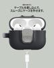 Spigen AirPods Pro 3 Compatible with AirPods Pro 3rd with Locking Loss Wireless Charging TPU and PC Carabiner Shock Charging Light Nano ACS10133 Case,