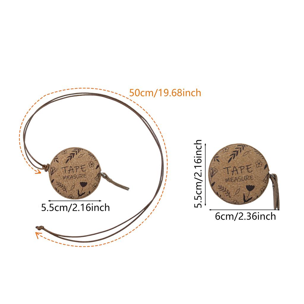 Sewing Tape Measure 60Inch 1.5M Double Sided Retractable Ruler with Push Button for Tailor Sewing Craft Weight Loss