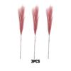 3x Boho Decor Artificial Pampas Reed For Non-shedding And Durable Home Decoration Non-shedding